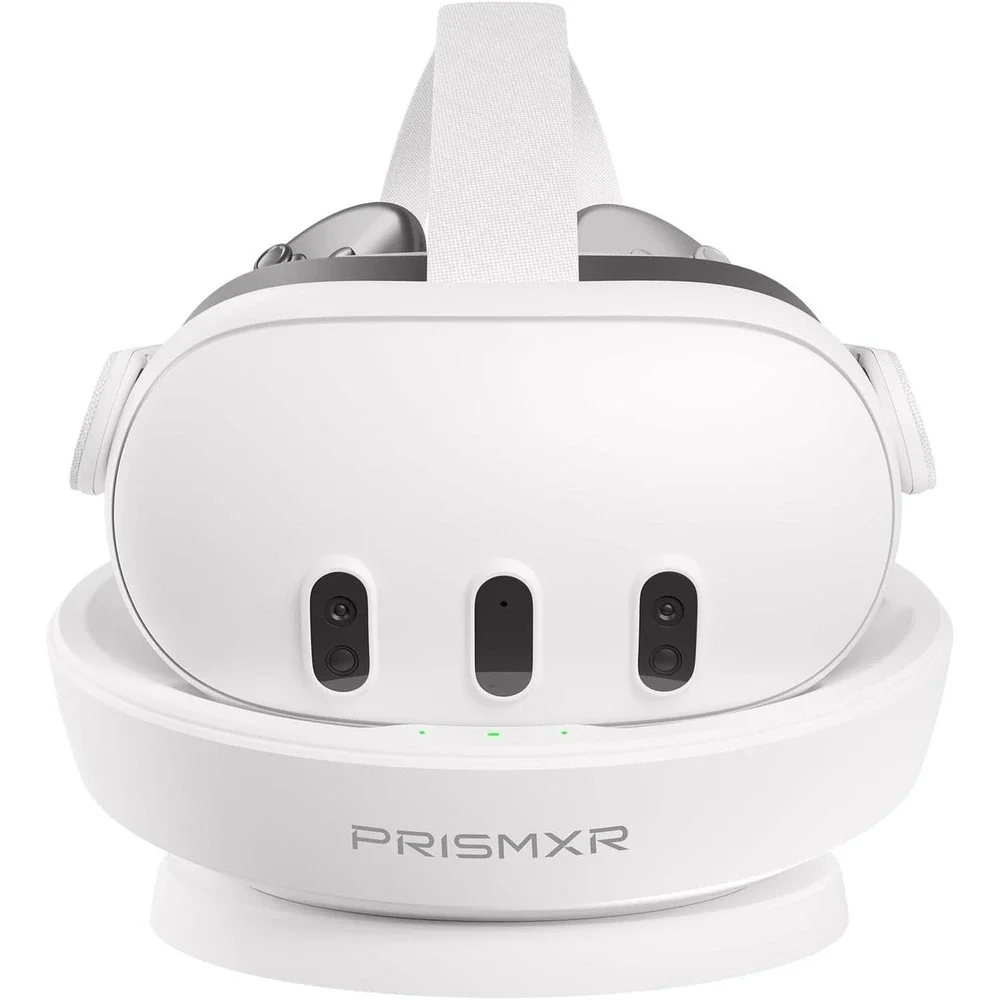 PRISMXR CARINA D1 charging dock META QUEST 3 • WHITE - NEW open box